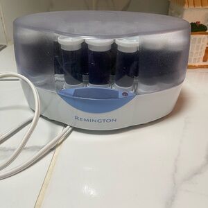 Remington Blue and White Hair Roller Set